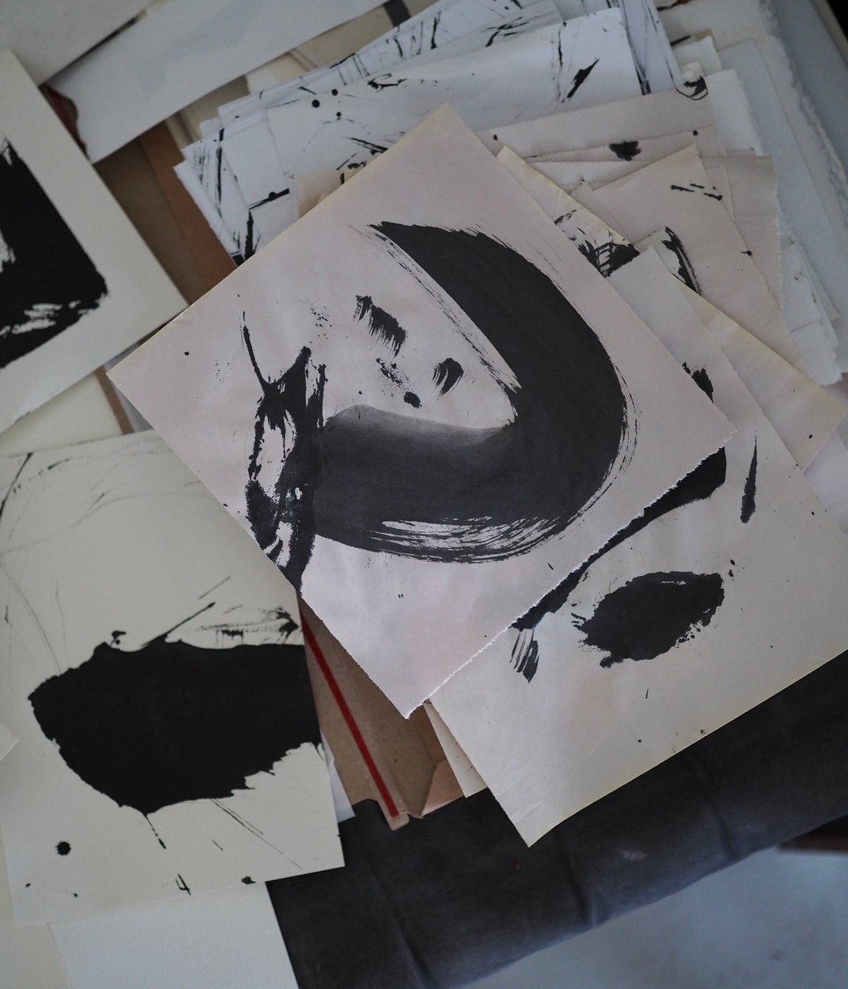 Make your Own Brush with Cabbage Tree Laves & Ink Drawing - Tutor by Jane Burn - Gallery Image