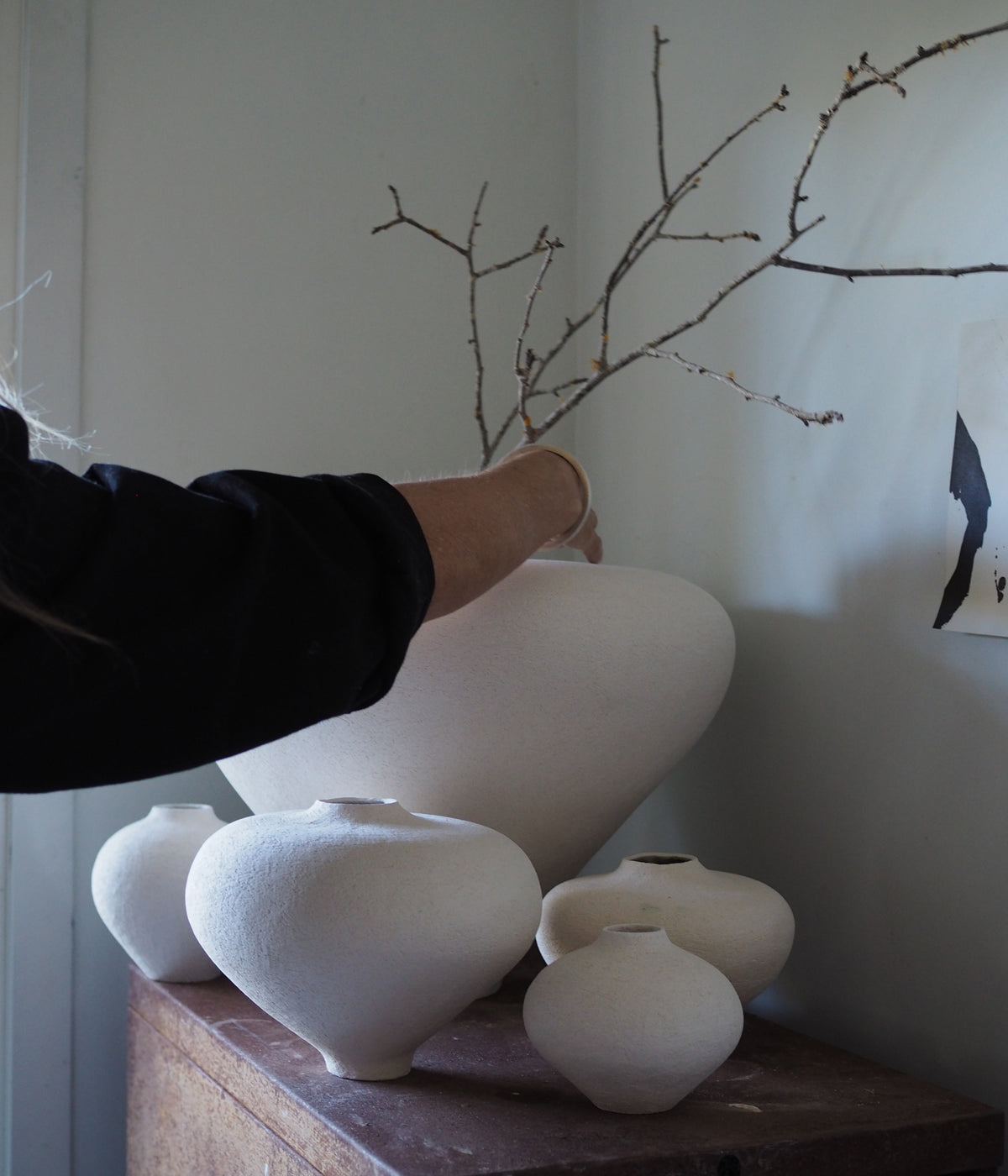 Make your Own Brush with Cabbage Tree Laves & Ink Drawing - Tutor by Jane Burn - Gallery Image