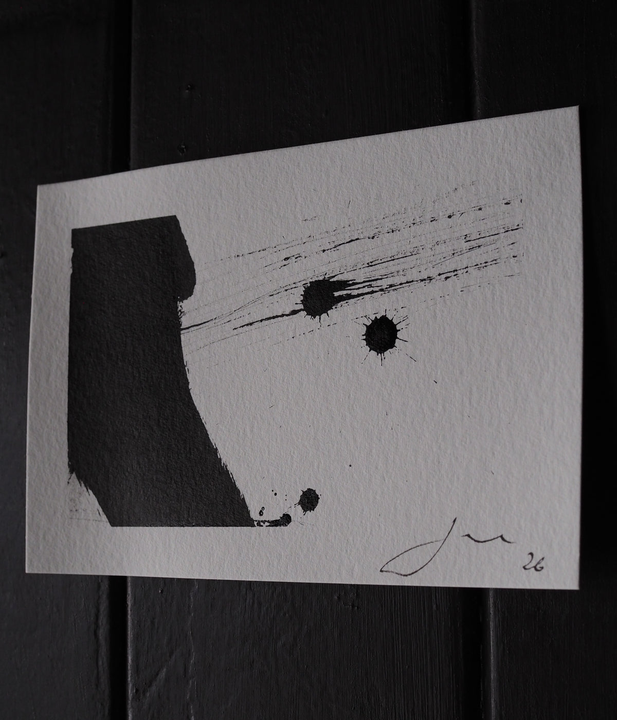 Make your Own Brush with Cabbage Tree Laves & Ink Drawing - Tutor by Jane Burn - Gallery Image