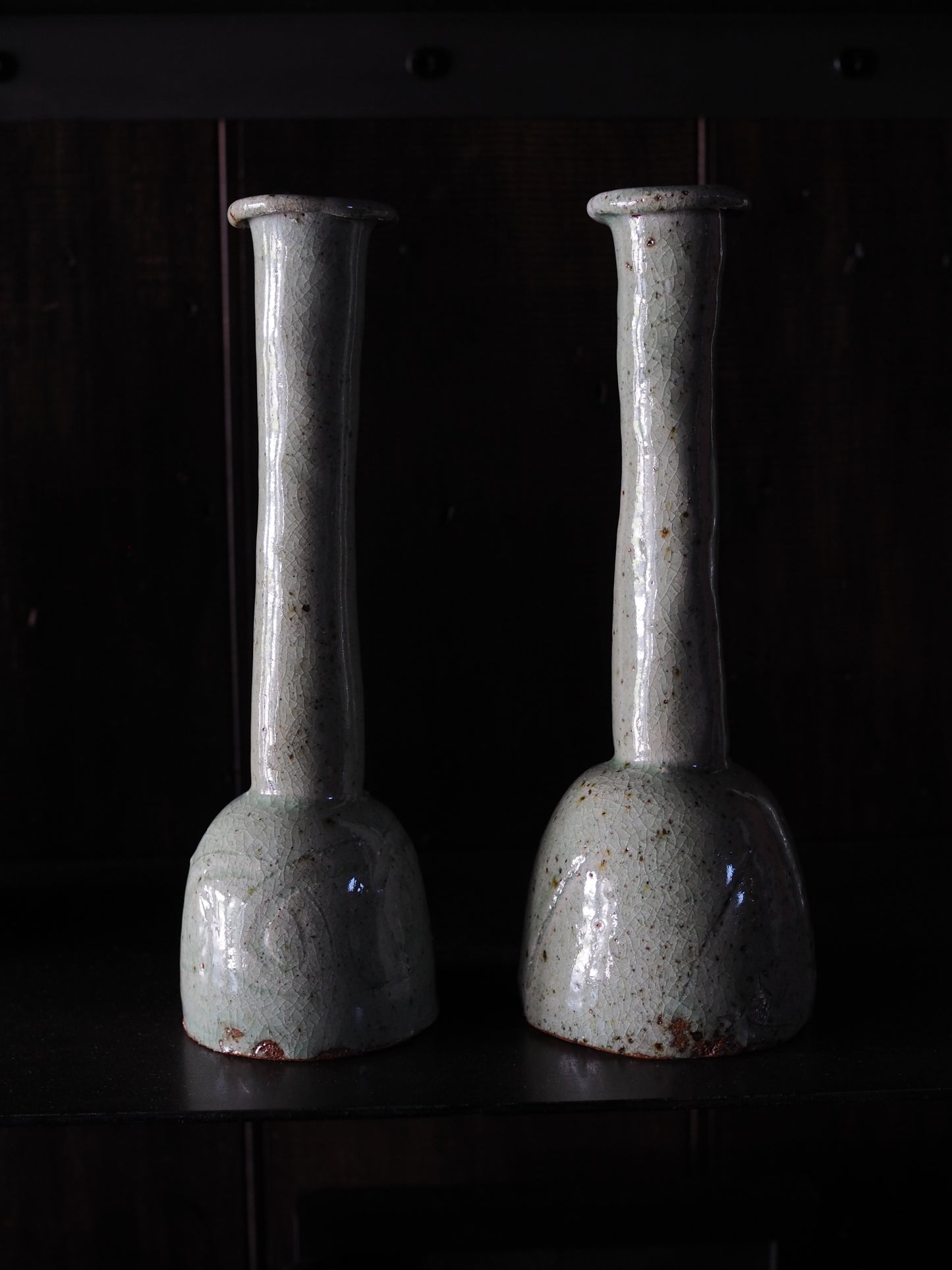 Flask Long Neck Vase ver.1, ver.2