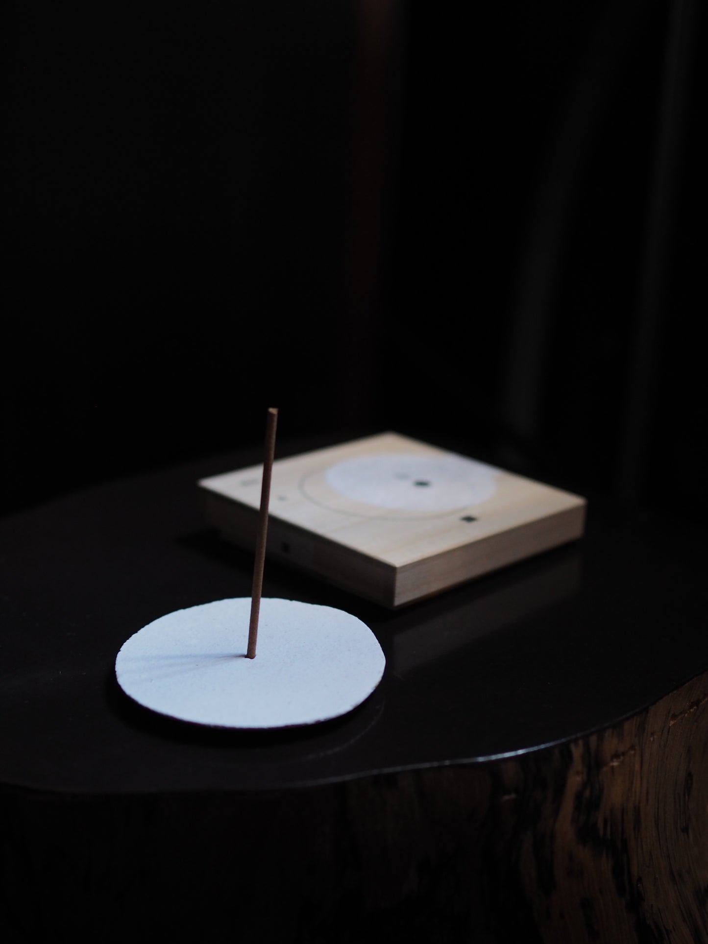HAKUDO MOON Incense Holder set