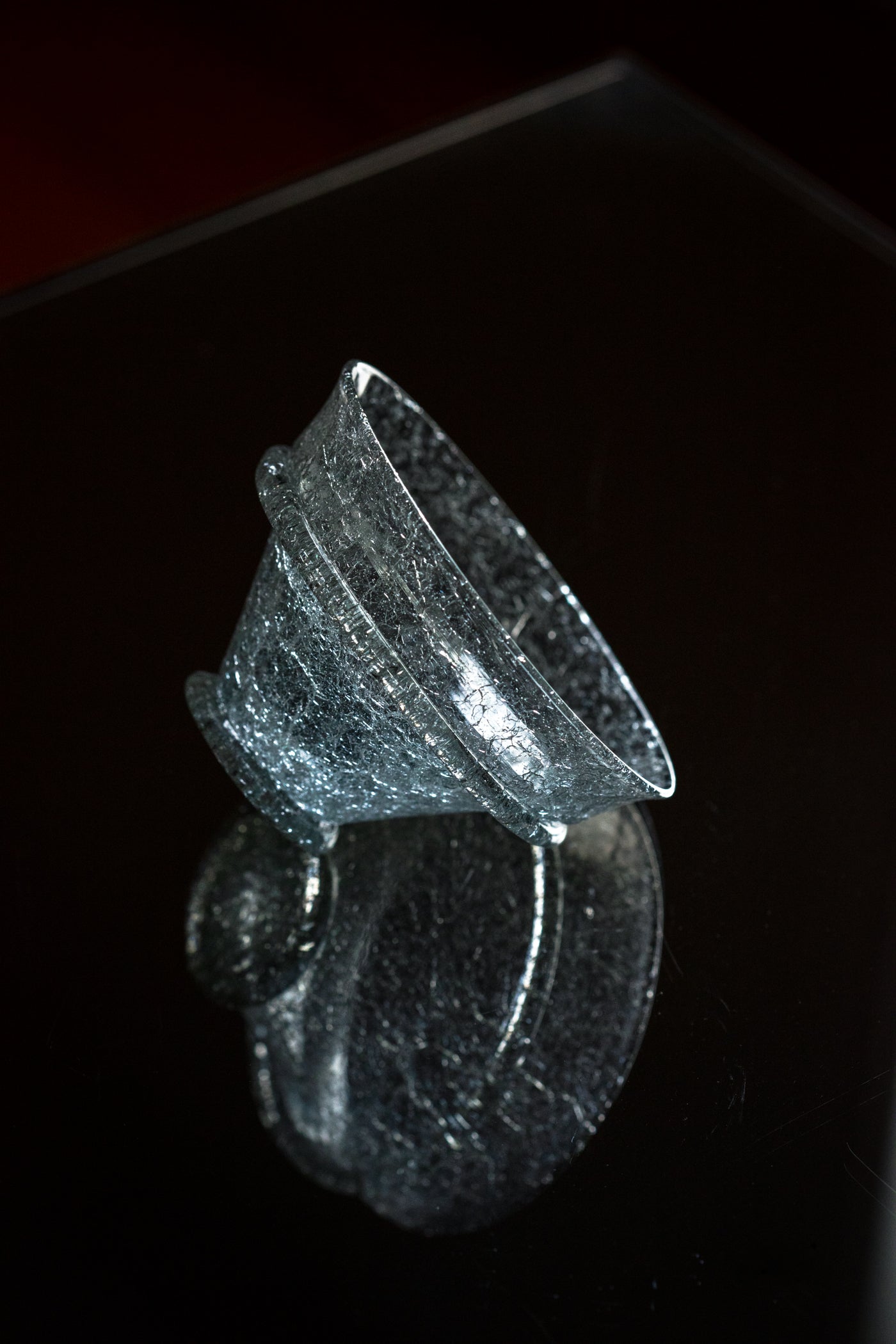 Glass Sculpture, 'Collecting Photos' Ver.1