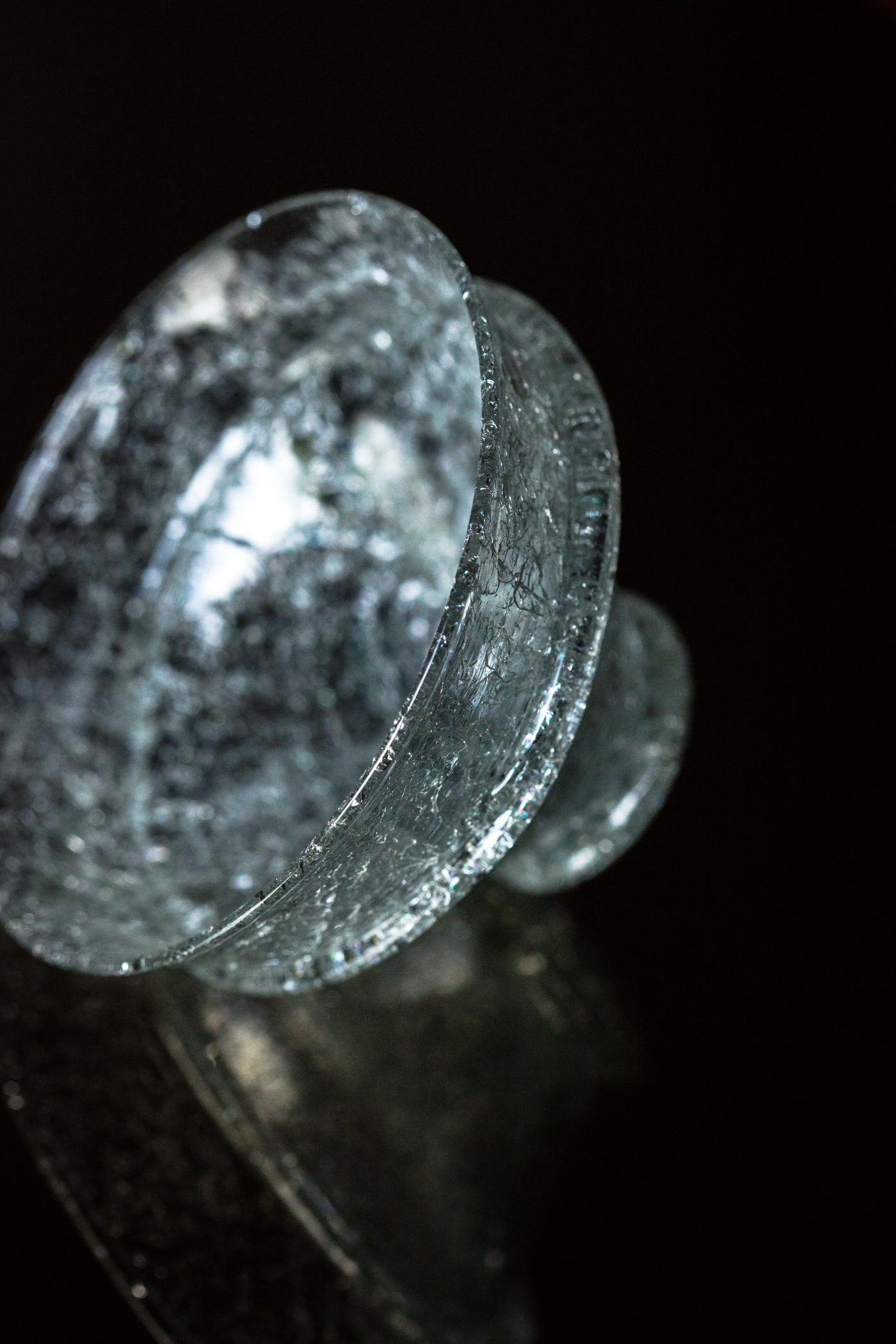 Glass Sculpture, 'Collecting Photos' Ver.1