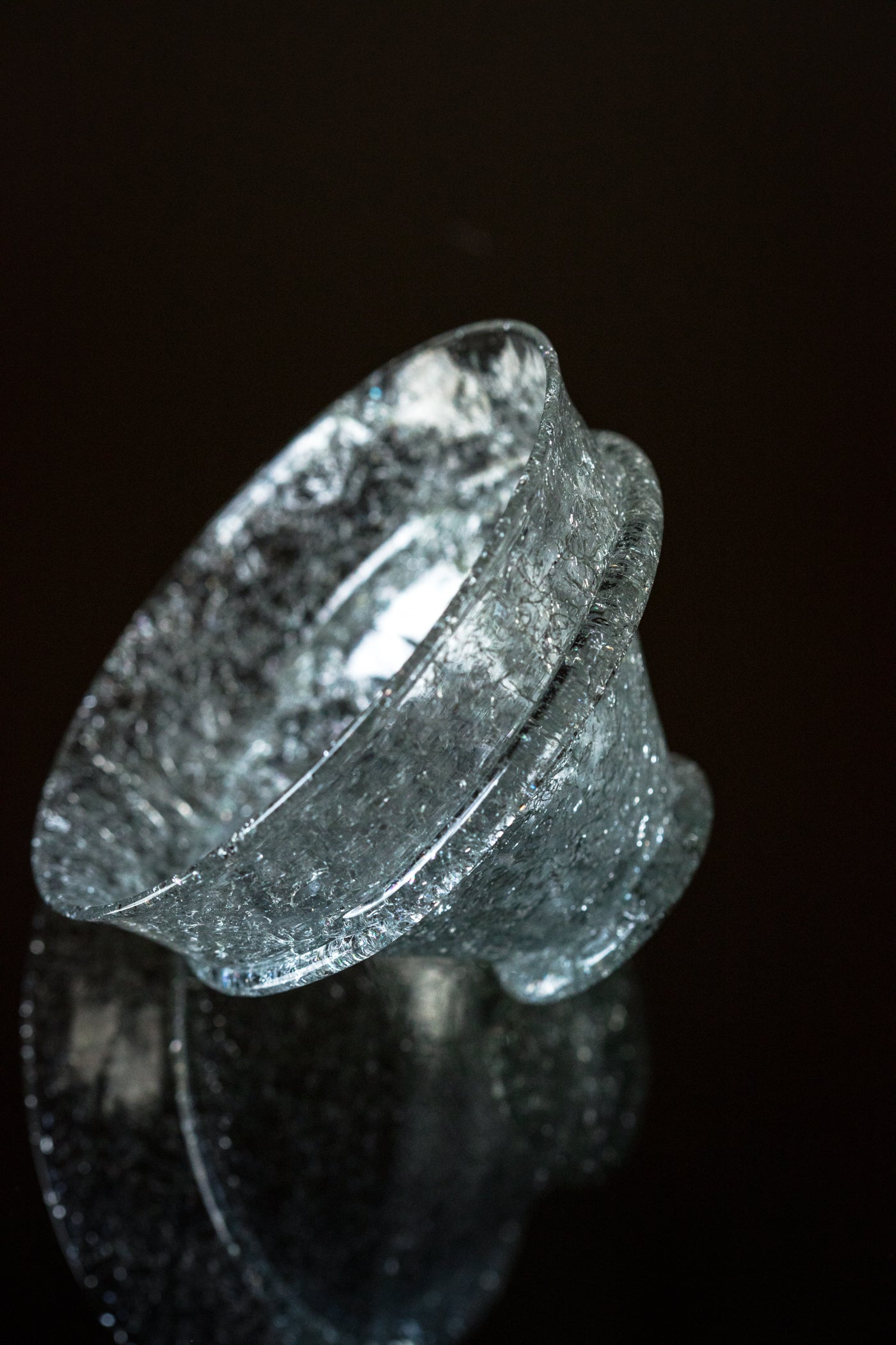 Glass Sculpture, 'Collecting Photos' Ver.1