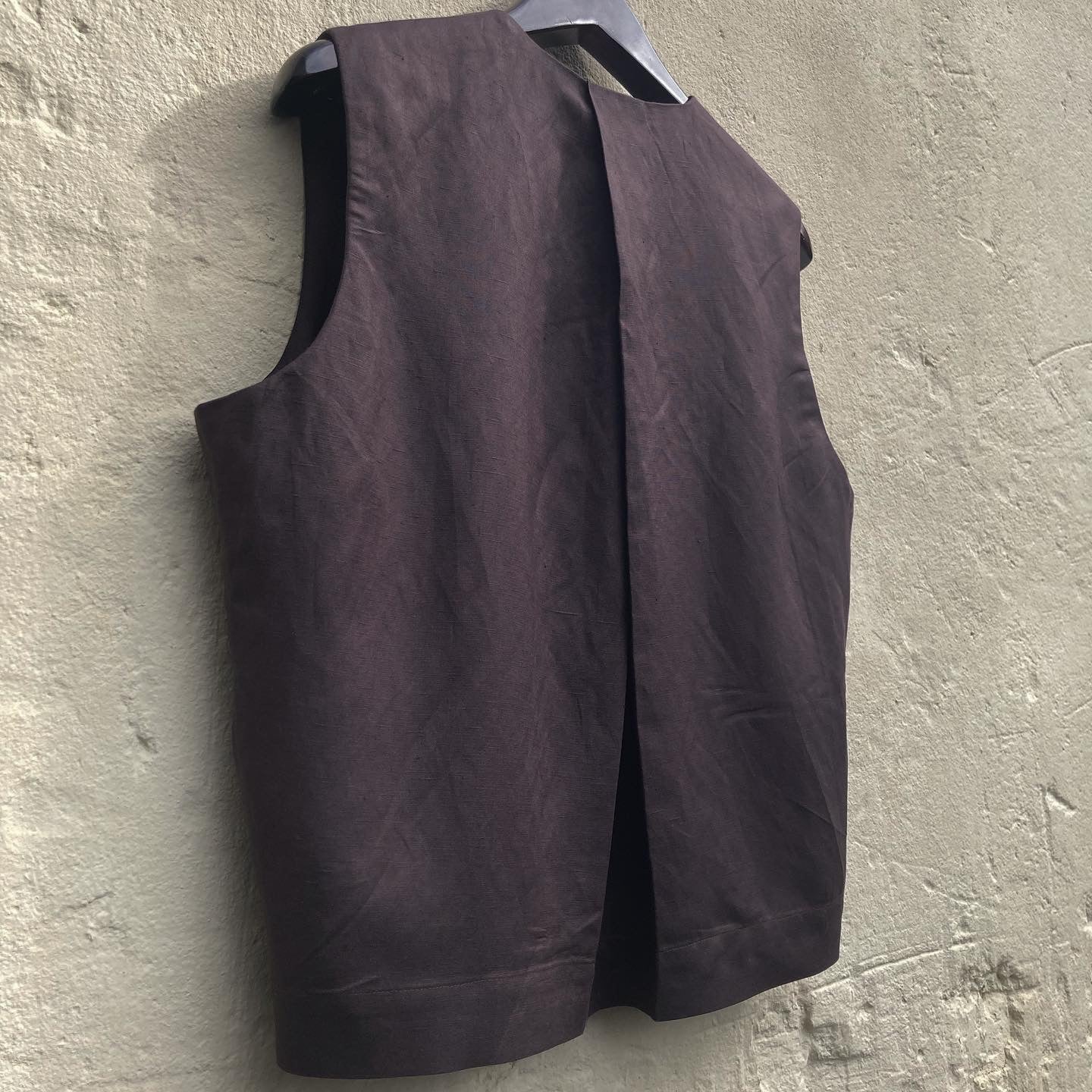 Single Button Vest