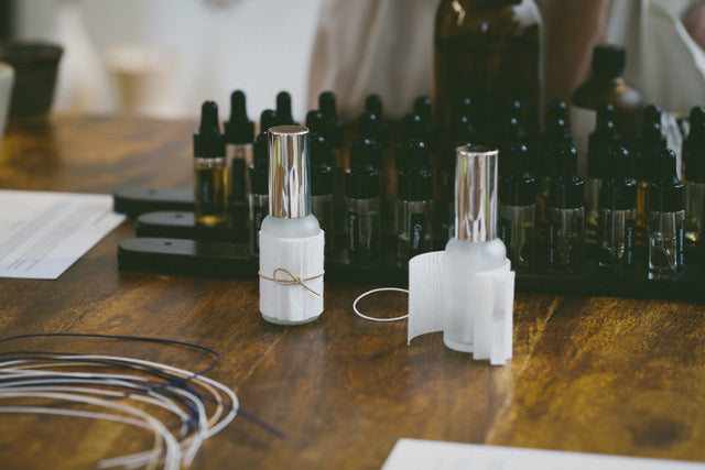 Custom fragrance workshop with Sari Kahoritotomoni