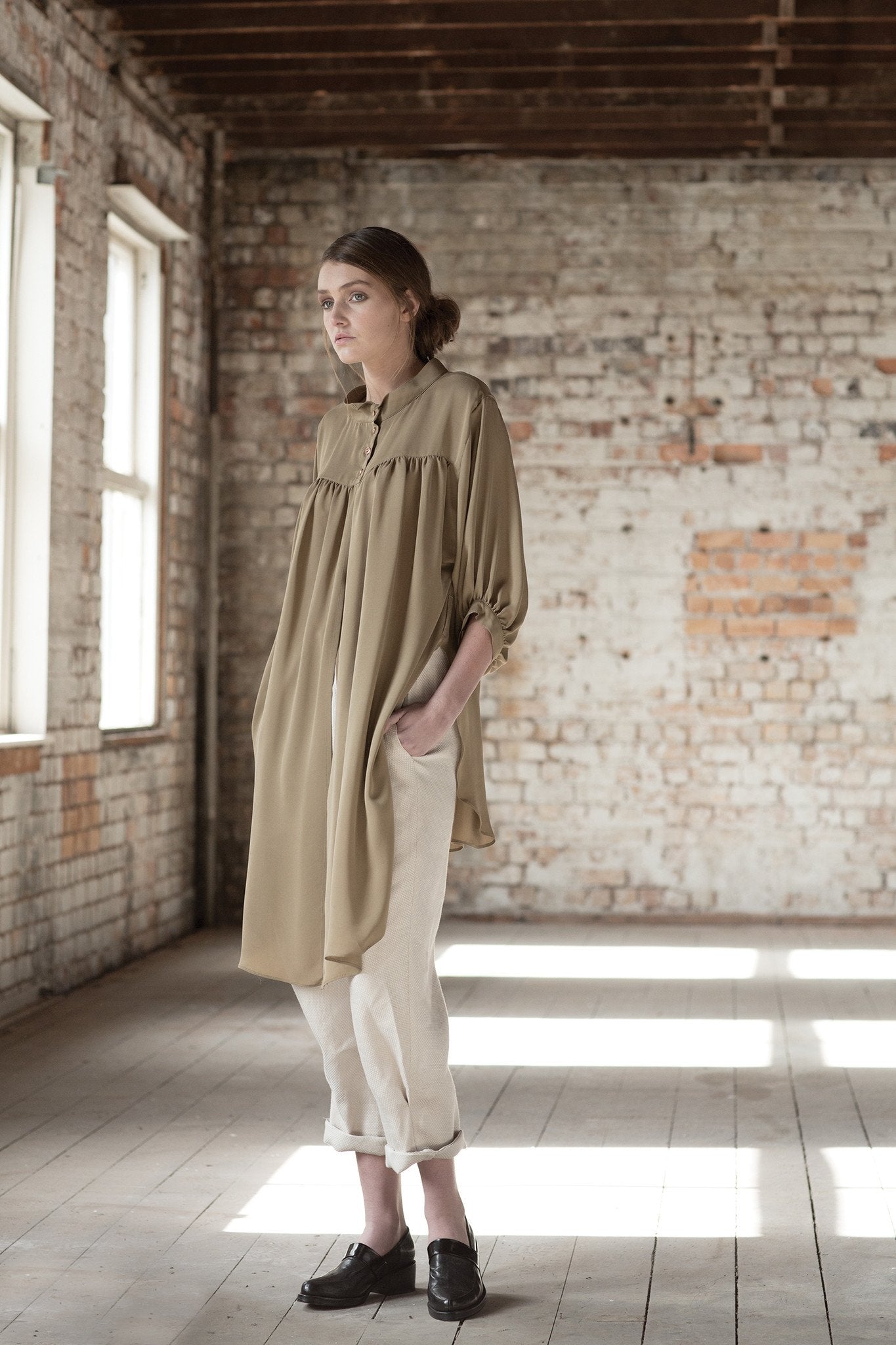 French Artisan's Shirt - Tan