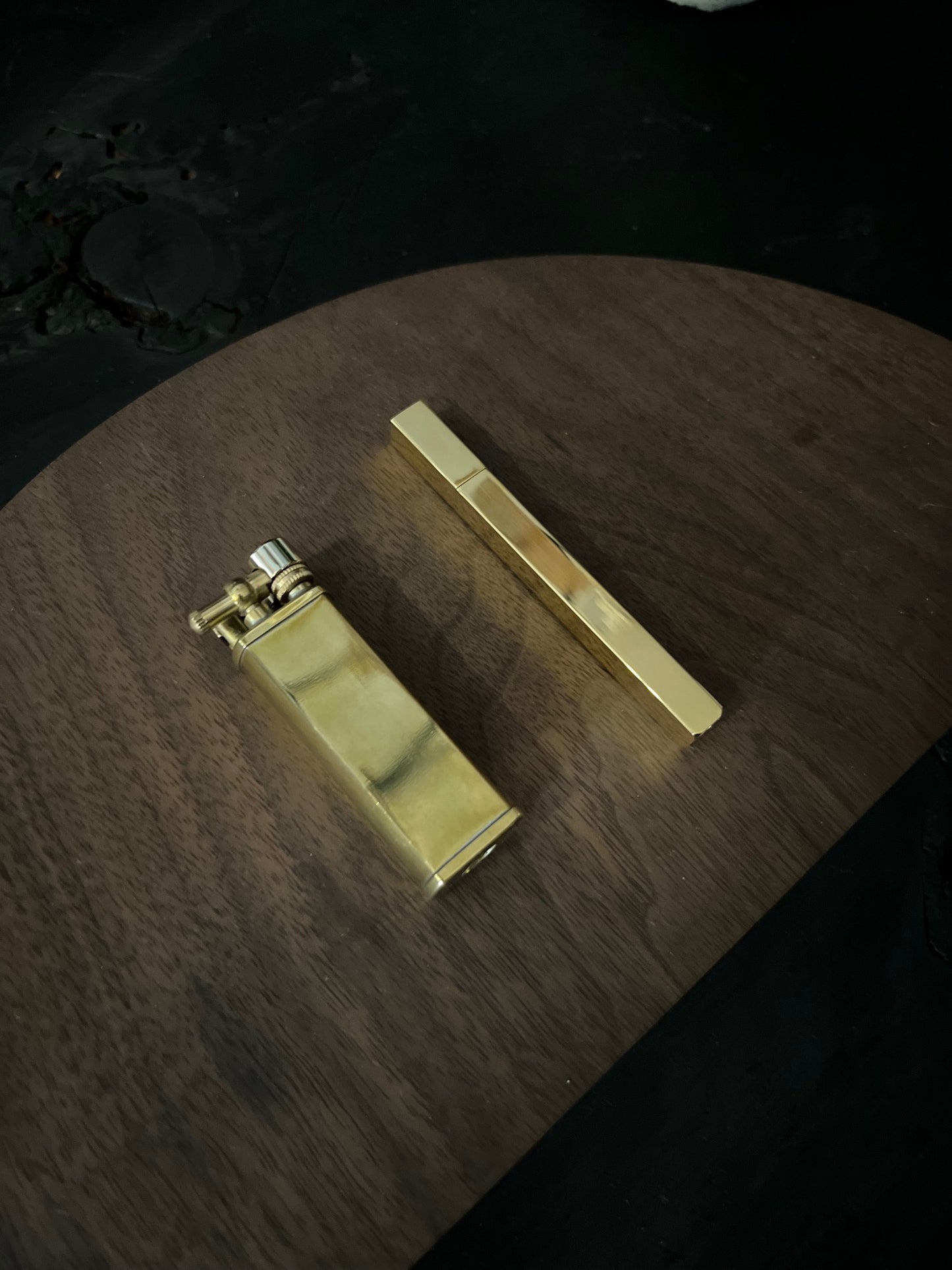 Brass refillable lighter ver.1 or ver.2