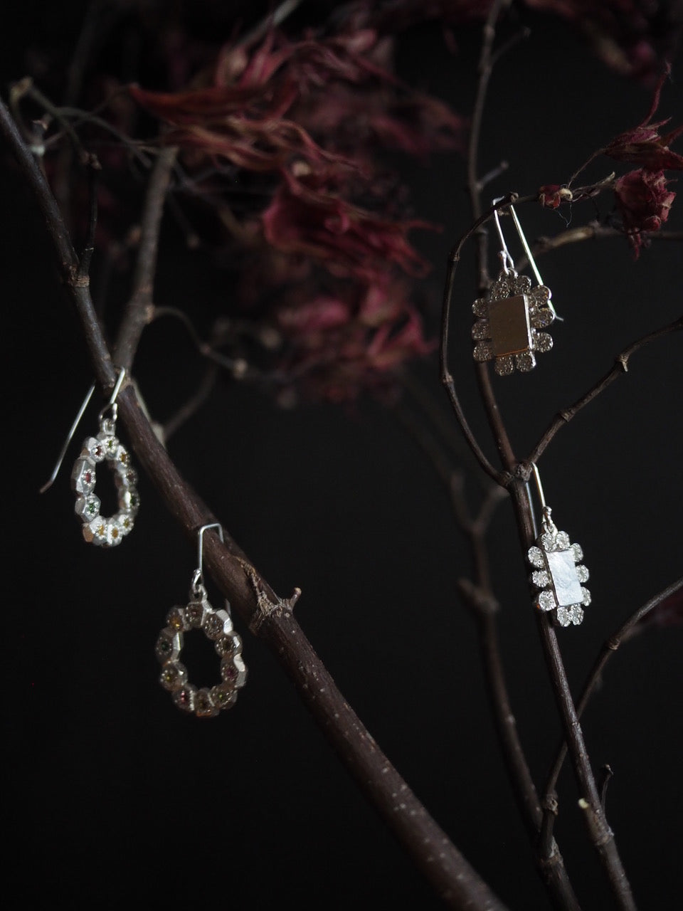 Large Daisy Chain earrings